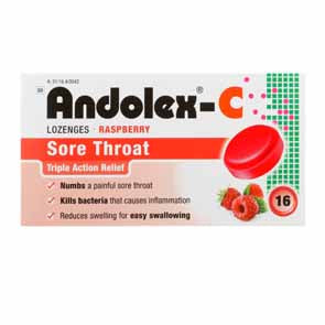 ANDOLEX C LOZ 16 RASBERRY