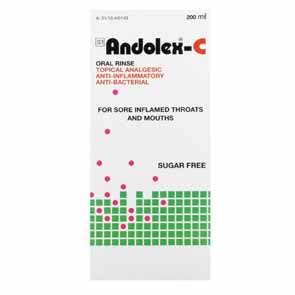 ANDOLEX C RINSE 200ML