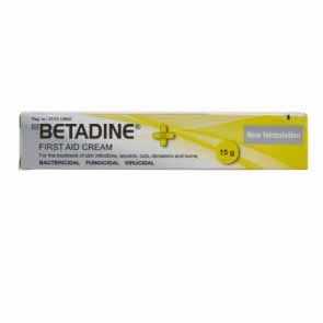 BETADINE 1ST AID CRM 15G