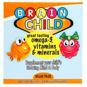 BRAIN CHILD MULTV F/OIL CHEW 120 V/P
