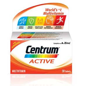 CENTRUM ACTIVE TABS 30
