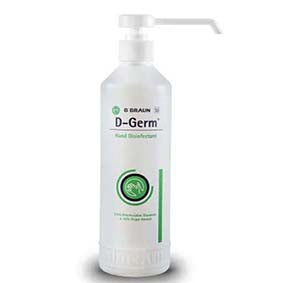 D-GERM 500ML PUMP SANITISER