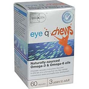 EYE Q CHEWS GEL CAP 180