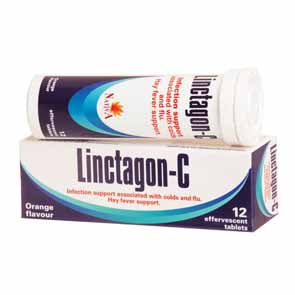 LINCTAGON C EFF TABS ORANGE 12