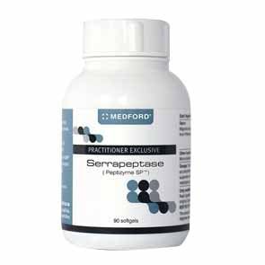 MEDFORD SERRAPEPTASE SOFTGELS 90