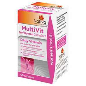 NATIVA MULTIVIT F/WOMEN COMP CAPS 60