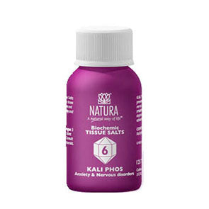 NATURA KALI PHOS 6 TABS 125