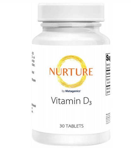 METAGENICS NURTURE VITAMIN D3 1000IU