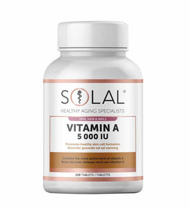SOLAL VITAMIN A 5000IU TABS 120