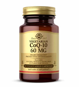 SOLGAR COENZYNE Q10 60MG CAPS 30