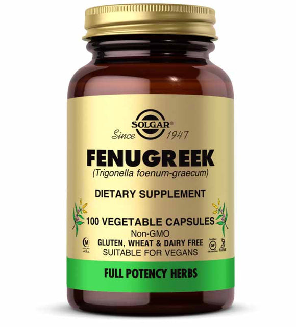 SOLGAR FENUGREEK 520MG C 520MG   100