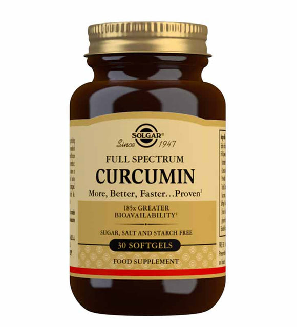 SOLGAR FULL SPECTRUM CURCUMIN 185X30