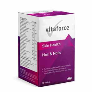 VITAFORCE HAIR & NAIL TABS 30