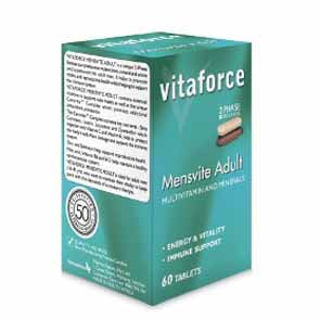 VITAFORCE MENSVITE ADULT TABS 60