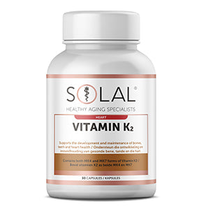 SOLAL VITAMIN K2 CAPS 30