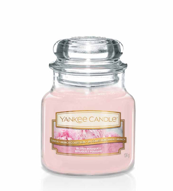 YANKEE CANDLE SMALL JAR BLUSH BOUQUET