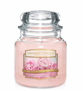 YANKEE CANDLE MEDIUM JAR BLUSH BOUQUET